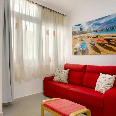 Beach Studio Apartment Canteras Las Palmas de Gran Canaria Exterior photo
